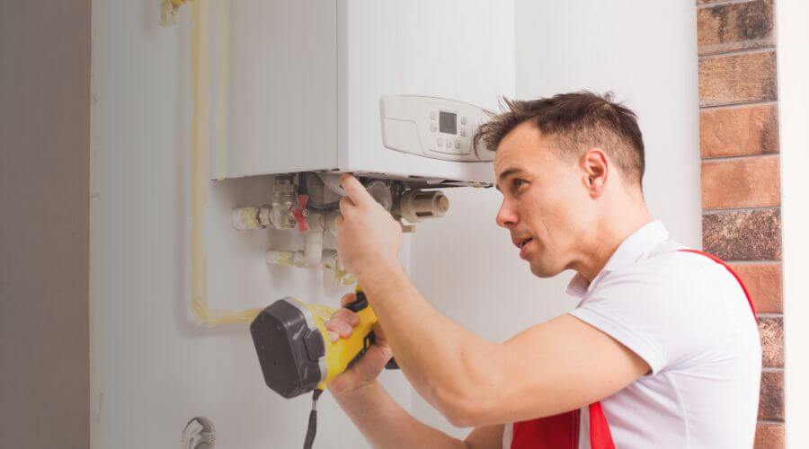 Local tankless water heater installation in Rumely, MI